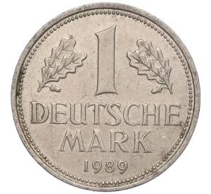 1 марка 1989 года D Западная Германия (ФРГ) — Фото №1