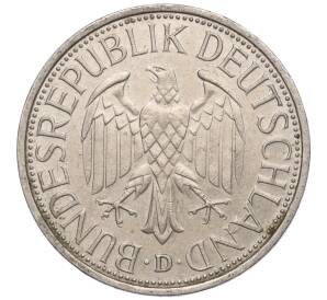 1 марка 1989 года D Западная Германия (ФРГ) — Фото №2