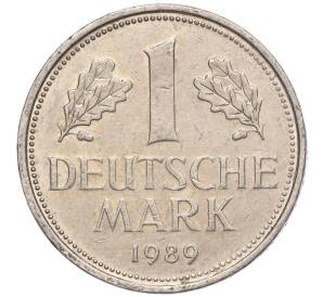 1 марка 1989 года D Западная Германия (ФРГ) — Фото №1