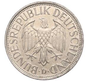 1 марка 1989 года D Западная Германия (ФРГ) — Фото №2