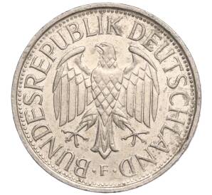 1 марка 1989 года F Западная Германия (ФРГ) — Фото №2