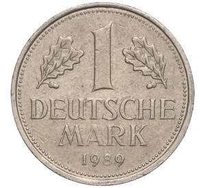 1 марка 1989 года G Западная Германия (ФРГ) — Фото №1