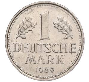 1 марка 1989 года F Западная Германия (ФРГ) — Фото №1