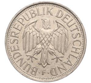 1 марка 1989 года F Западная Германия (ФРГ) — Фото №2