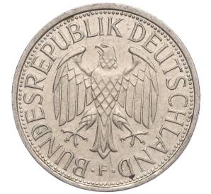1 марка 1989 года F Западная Германия (ФРГ) — Фото №2