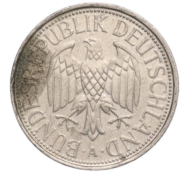 Монета 1 марка 1991 года A Германия (Артикул: M2-70144) — Фото №2
