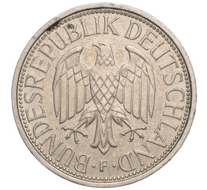 Монета 1 марка 1991 года F Германия (Артикул: M2-70150) — Фото №2