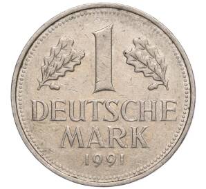 1 марка 1991 года D Германия — Фото №1