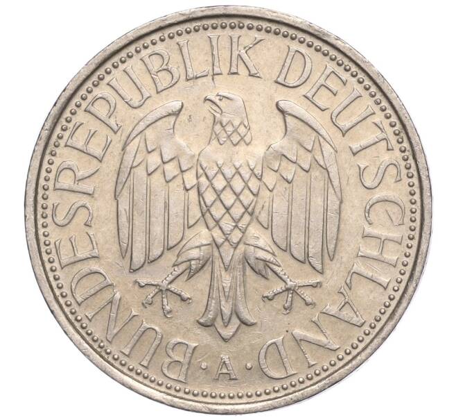 Монета 1 марка 1991 года A Германия (Артикул: M2-70152) — Фото №2