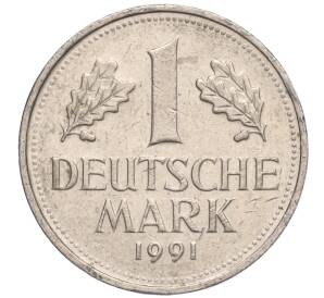 1 марка 1991 года A Германия — Фото №1