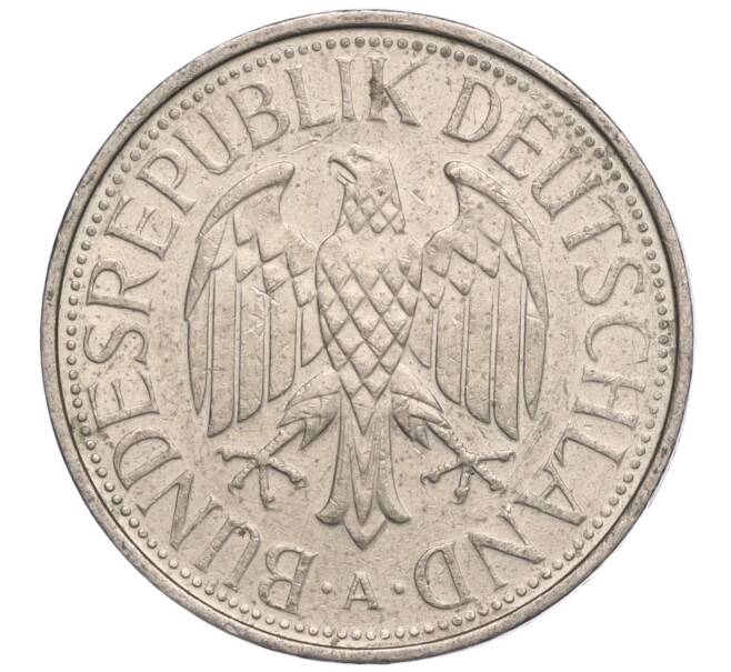 Монета 1 марка 1991 года A Германия (Артикул: M2-70153) — Фото №2