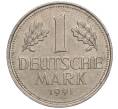 Монета 1 марка 1991 года G Германия (Артикул: M2-70156) — Фото №1