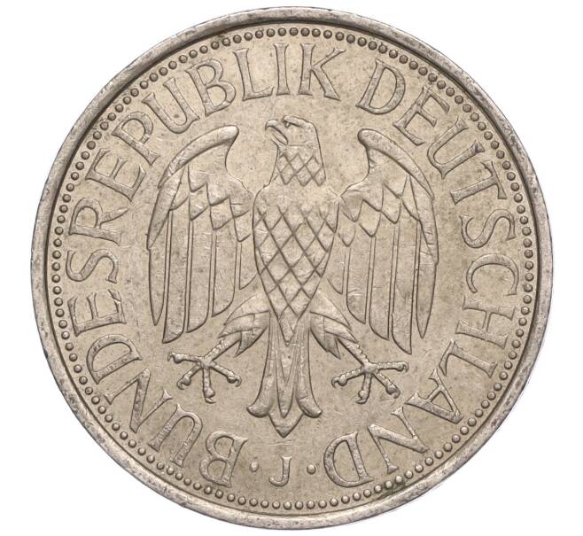 Монета 1 марка 1991 года J Германия (Артикул: M2-70157) — Фото №2