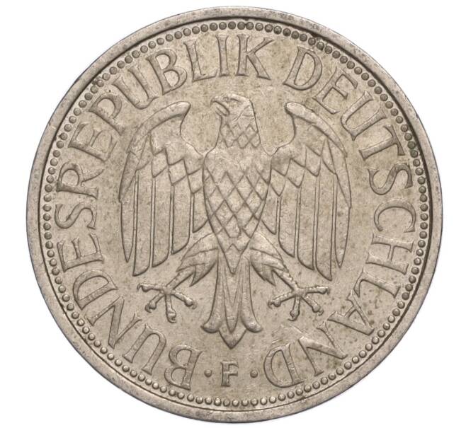 Монета 1 марка 1991 года F Германия (Артикул: M2-70160) — Фото №2