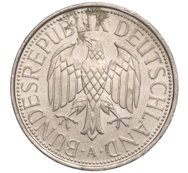 Монета 1 марка 1991 года A Германия (Артикул: M2-70162) — Фото №2