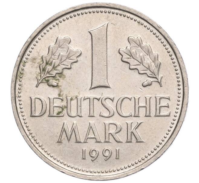 Монета 1 марка 1991 года A Германия (Артикул: M2-70168) — Фото №1