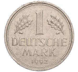 1 марка 1992 года F Германия — Фото №1
