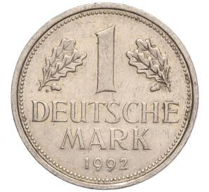 1 марка 1992 года F Германия — Фото №1