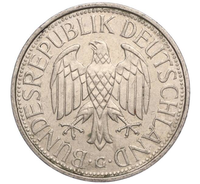 Монета 1 марка 1992 года G Германия (Артикул: M2-70182) — Фото №2