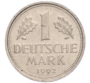 1 марка 1992 года A Германия — Фото №1