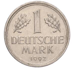 1 марка 1992 года D Германия — Фото №1