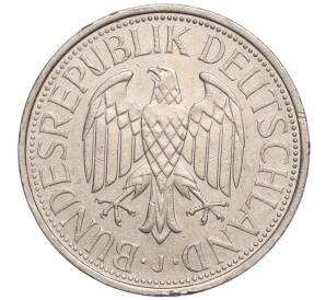 1 марка 1990 года J Западная Германия (ФРГ)