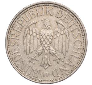 1 марка 1990 года D Западная Германия (ФРГ) — Фото №2