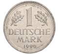 Монета 1 марка 1990 года F Западная Германия (ФРГ) (Артикул M2-70218)