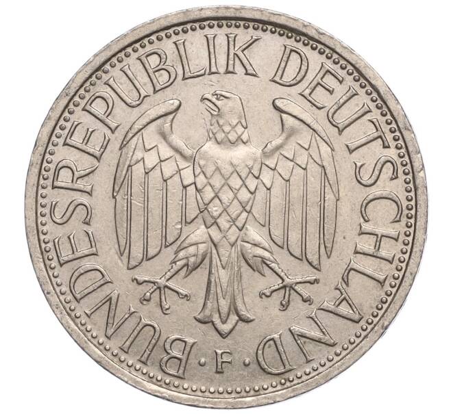 Монета 1 марка 1990 года F Западная Германия (ФРГ) (Артикул M2-70230)