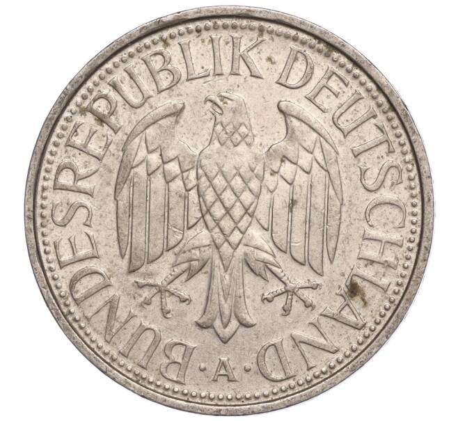 Монета 1 марка 1990 года A Западная Германия (ФРГ) (Артикул M2-70239)