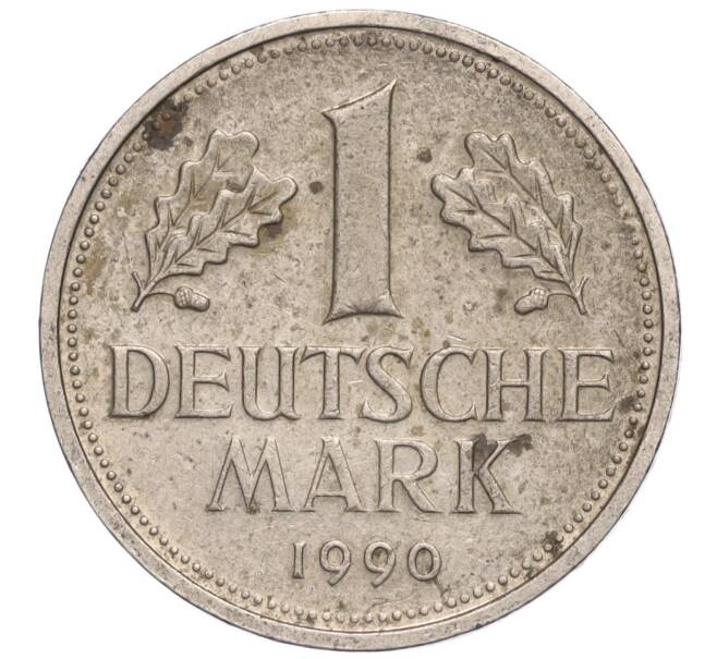 Монета 1 марка 1990 года A Западная Германия (ФРГ) (Артикул M2-70243)