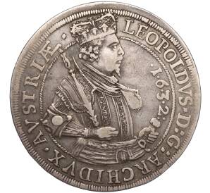 1 талер 1632 года Австрия — Тироль (Леопольд V Фердинанд) — Фото №1