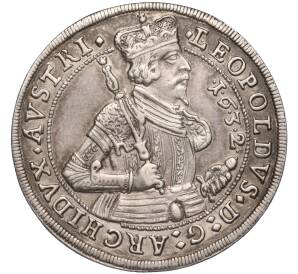 1/2 талера 1632 года Австрия — Тироль (Леопольд V Фердинанд) — Фото №1