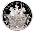 Монета 2 фунта 2023 года Великобритания «Британия» (Артикул M2-70266)
