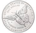 Монета 1 доллар 2018 года P США «Осведомленность о раке груди» (Артикул M2-70271)