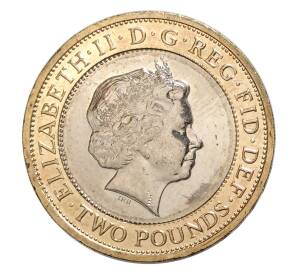 2 фунта 2014 года 100 лет Первой Мировой войне — Фото №2