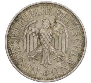 1 марка 1990 года D Западная Германия (ФРГ) — Фото №2
