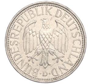 1 марка 1990 года D Западная Германия (ФРГ) — Фото №2