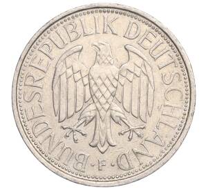1 марка 1990 года F Западная Германия (ФРГ) — Фото №2