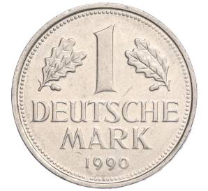 1 марка 1990 года A Западная Германия (ФРГ) — Фото №1