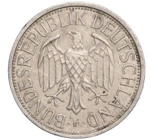 1 марка 1990 года F Западная Германия (ФРГ) — Фото №2