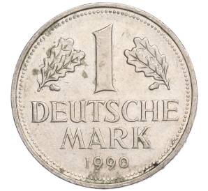 1 марка 1990 года G Западная Германия (ФРГ) — Фото №1