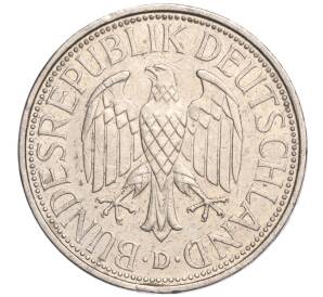 1 марка 1990 года D Западная Германия (ФРГ) — Фото №2