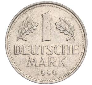 1 марка 1990 года D Западная Германия (ФРГ) — Фото №1