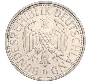 1 марка 1990 года D Западная Германия (ФРГ) — Фото №2
