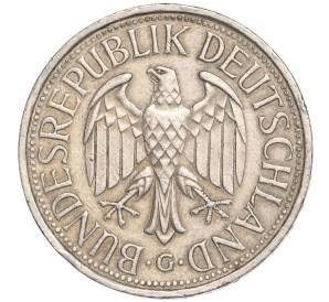 1 марка 1990 года G Западная Германия (ФРГ) — Фото №2