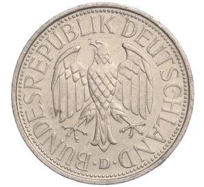 1 марка 1990 года D Западная Германия (ФРГ) — Фото №2