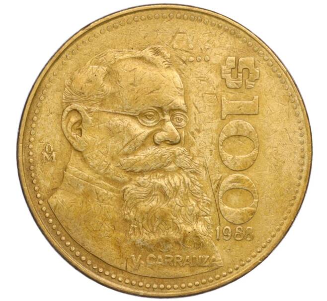 Монета 100 песо 1988 года Мексика (Артикул K11-106775)