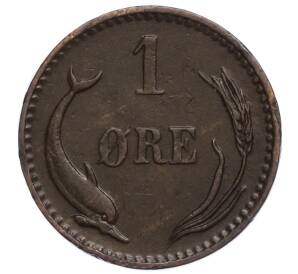 1 эре 1883 года Дания — Фото №1
