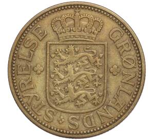 1 крона 1926 года Гренландия — Фото №2